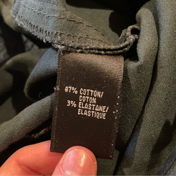 Lafayette 148 New York Hunter Green Flat Front Slacks Pants 4 - Picture 8 of 11